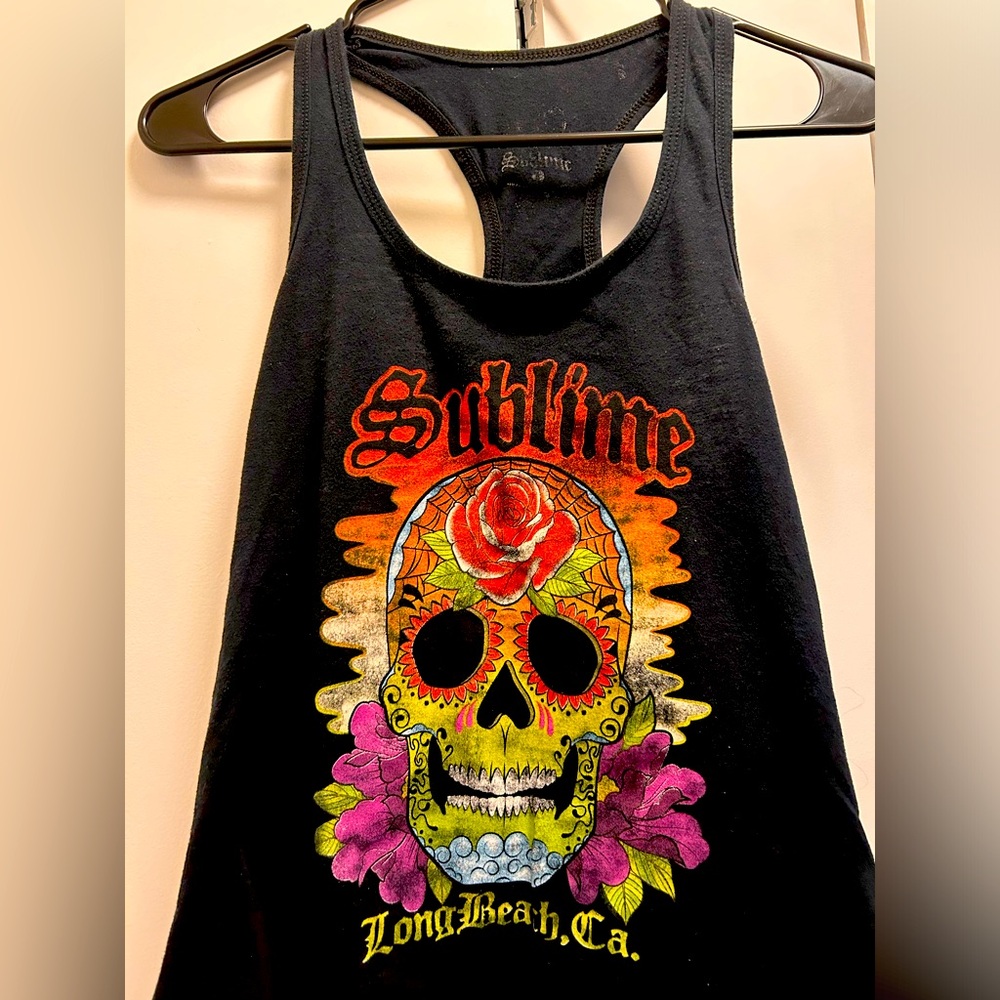 Black Sublime tank top